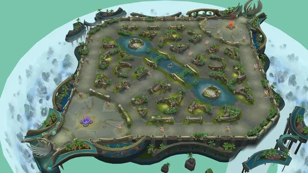 Mobile Legends harita görünümü